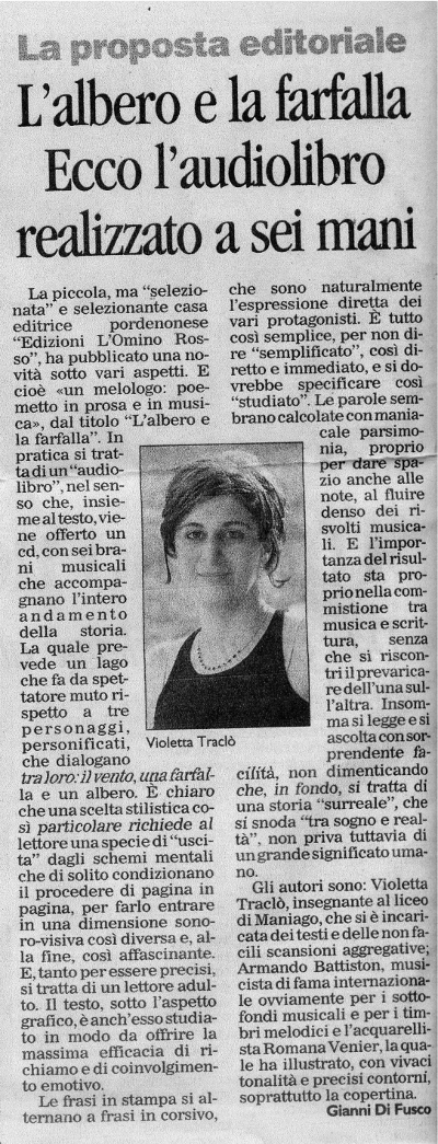 Articolo Messaggero