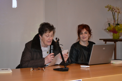 Autrice e Prof.ssa Pazzini